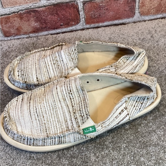 Sanuk Womens sidewalk surfer slip on loafer size 7 - Picture 2 of 6